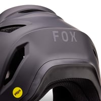 Cyklistická prilba Fox Racing YTH Rampage MIPS – ľahká ABS škrupina, 360° odvetrávanie, nastaviteľný šilt, držiak na GoPro, matná čierna, veľkosť YS 7