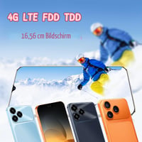 Smartfón FOXIONO 316Blue bez viazanosti – 6,52-palcový HD displej, 3 GB RAM + 16 GB ROM, 4G, 16 MP fotoaparát, 3000 mAh 2