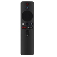 FOXRMT Bluetooth Diaľkový ovládač pre Xiaomi Box – s hlasovým ovládaním, Netflix tlačidlom – Kompatibilný s Mi Box S/TV Stick/4S 4K – Čierny 1