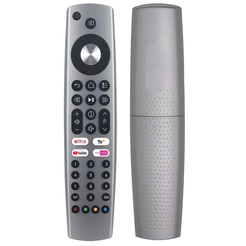 FOXRMT Diaľkový ovládač pre Grundig TV - Univerzálny diaľkový ovládač pre televízory Grundig - Okamžité použitie pre modely RC4353922 - So 4 tlačidlami rýchlej voľby