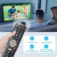 FOXRMT Philips Távirányító - Eredeti 996596003606 Helyettesítő, Netflix Gombbal, 32PFS5362/49PUS610112/65PUS6262 TV Modellekhez, Programozás 4