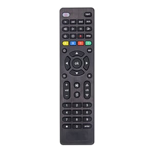 FOXRMT Univerzális Távirányító TV, DVD, Blu-Ray, Streaming Lejátszó és Soundbar Készülékekhez - 4 az 1-ben, Egyszerű Beállítás, 10m Hatótáv