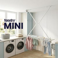 Skladací stropný sušiak na bielizeň Foxydry Mini – 152 cm, nástenný sušiak na bielizeň 2