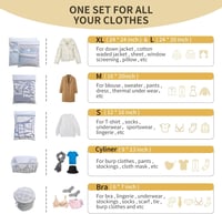 Set 3 Saci de Rufe Premium Foyer Nuage, Tip Făgure, pentru Lenjerie Delicată, cu Fermoar, Alb, 30x40 cm, pentru Călătorii și Organizare, pentru Chiloți, Lenjerie Intimă 8