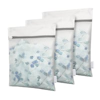 Set 3 Saci de Rufe Premium Foyer Nuage, Tip Făgure, pentru Lenjerie Delicată, cu Fermoar, Alb, 30x40 cm, pentru Călătorii și Organizare, pentru Chiloți, Lenjerie Intimă 1