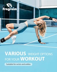Fragraim Súlyzott Csuklóbandák és Lábsúlyok 1-10 kg Edzéshez Futáshoz 6