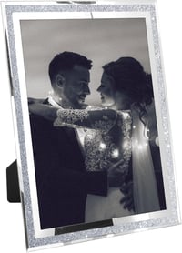 FramePro A4 oklevél és bizonyítvány képkeret üveg előlappal, falra akasztható, ezüst dokumentumkeret 1