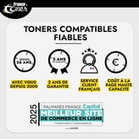 FranceToner Cyan Lézertonerkazetta Brother TN247K Kompatibilis 2300 Oldal 3
