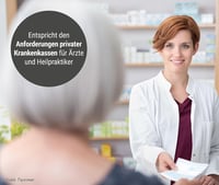 Frank Paperman privát receptblokk orvosoknak, DIN A6, 275 lap - kék 3