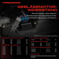 Odpor ventilátora Frankberg 13248240 pre Opel Corsa D/E, Adam, Fiat Boxer, Alfa Mito, Punto 3