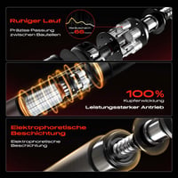 Frankberg 2x Amortizor electric portbagaj stânga dreapta compatibil cu Octavia III 5E5 5E6 Combi 2013-2020 Înlocuiește # 5E9827851F 5