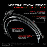 Set 3 ștergătoare Frankberg 550 mm / 400 mm / 275 mm, pentru parbriz și lunetă 5