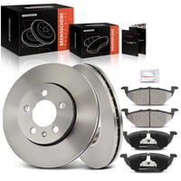 Frankberg 5Z0615301B 2x Féktárcsa + 4x Első Fékbetét Készlet Autóhoz 9