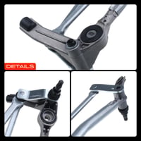 Mechanizmus stieračov Frankberg bez motorčeka predný pre BMW radu 3 E90 sedan 2004-2011, E91 Touring 2004-2012, E92 kupé 2005-2013 61617161711 8