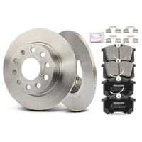 Set de frână Frankberg: 2x Disc de frână + 4x Set plăcuțe de frână spate pentru autoturisme 7