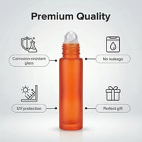 Set de 10 sticluțe roll-on de 10 ml Frdelma – 7 flacoane goale colorate pentru uleiuri esențiale, parfumuri, aromaterapie, luciu de buze 2
