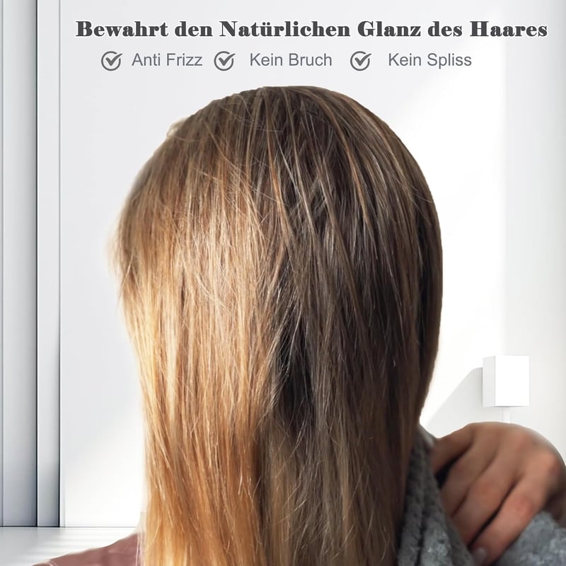 FREATECH Mikroszálas Hajszárító Turbán 3 db Gombos Gyors Száradás Hosszú Göndör Hajra