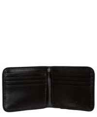 Fred Perry Unisex Peňaženka - Čierna Klasická Dvojdielna Model FP-L9280 102, Elegantná Peňaženka z Polyesteru pre Mužov a Ženy 2