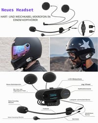 Interfon Moto Bluetooth FreedConn T-COM SC pentru 2 Persoane, Rază 800m, Ecran LCD, BT5.0, Radio FM, Rezistent la apă IP65, Partajare Muzică, Microfon 2 în 1 8