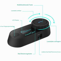 Interfon Moto Bluetooth FreedConn T-COM SC pentru 2 Persoane, Rază 800m, Ecran LCD, BT5.0, Radio FM, Rezistent la apă IP65, Partajare Muzică, Microfon 2 în 1 6