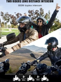 FreedConn T-Comvb Motoros Sisak Bluetooth Intercom 2-3 Rider Kihangosított Kommunikáció 8