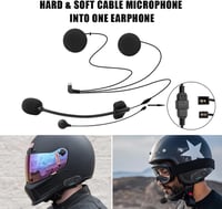 FreedConn T-Comvb Motoros Sisak Bluetooth Intercom 2-3 Rider Kihangosított Kommunikáció 5