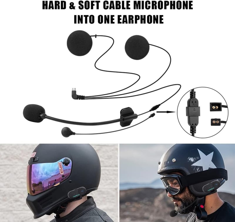 FreedConn T-Comvb Motoros Sisak Bluetooth Intercom 2-3 Rider Kihangosított Kommunikáció