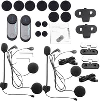 FreedConn T-Comvb Motoros Sisak Bluetooth Intercom 2-3 Rider Kihangosított Kommunikáció 9