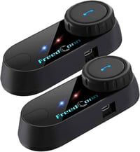 FreedConn T-Comvb Motoros Sisak Bluetooth Intercom 2-3 Rider Kihangosított Kommunikáció 1