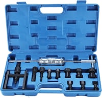 Set de extractor de rulmenți FreeTec din 12 piese pentru rulmenți interiori orbi de 8-32 mm, cu ciocan culisant și adaptoare expandabile pentru motociclete și ATV-uri 1