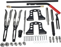 FreeTec 25 Részes Univerzális Szelepprés Összenyomó Szerszám Készlet 8-16-24mm Szelepszár Tömítés OHV OHC Motorokhoz 7