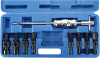 FreeTec 9 részes csapágy lehúzó készlet, csapágy eltávolító, csúszókalapács 8-32 mm 9