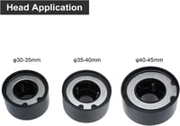 FreeTec Csapágy Leszedő Szerszám Rudazat Szereléshez 30-45mm 2