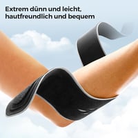 FREETOO Könnyű Könyökbandázs Teniszkönyök Golferkönyök Epicondylitis Jobb Bal Fekete 5