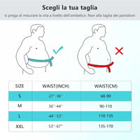 FREETOO Lumbális Támogatás Hátpánt 7 Merevítővel L-es Méret  6