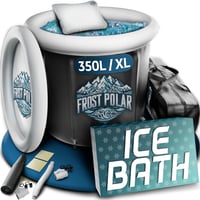 Frost Polar Ice Bath náhradná hliníková nosná konštrukcia (rúrky) pre ľadovú vaňu 350 litrov, pre vaňu 80x85 cm, náhradný diel, 10 ks, strieborná 3