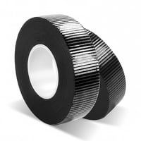 Fsahiuf 2 db fekete önhegedő szigetelő szalag 4.5 m x 24 mm x 0.8 mm, vízálló 1