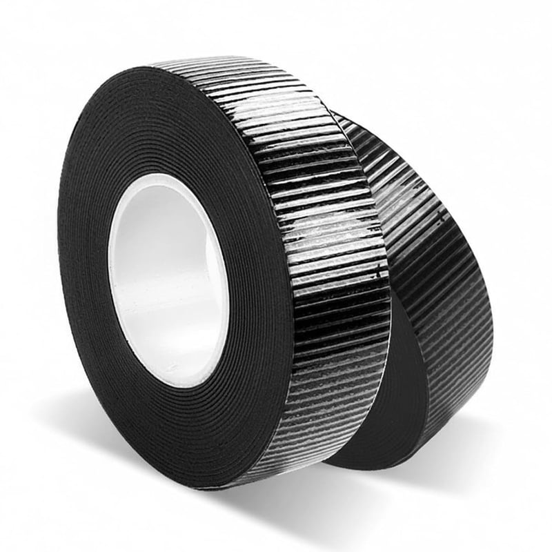 Fsahiuf 2 db fekete önhegedő szigetelő szalag 4.5 m x 24 mm x 0.8 mm, vízálló