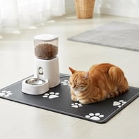 Fsahiuf Kutyatál Alátét 50x30cm Nedvszívó Csúszásmentes Macska Etetőtál Mat 5