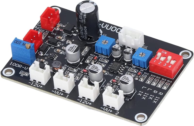 FTVOGUE VU Méter Meghajtó Panel - DB Audio Szint Erősítő Háttérvilágítás Modul DIY Otthoni Autós Hangrendszer Átalakításhoz