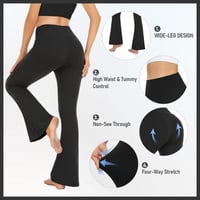 FuelMeFoot magas derekú harang fazonú leggings tummy control fitness nadrág 4