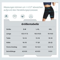 FuelMeFoot Női Magasderekú Kerékpáros Rövidnadrág - Légáteresztő Fitness Leggings Edzéshez, Jógához, Sporthoz - Fekete 6