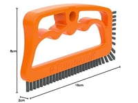 Perie pentru rosturi Fuginator - pentru curățarea rosturilor dintre plăcile de faianță și gresie din baie, toaletă și bucătărie - perie pentru curățarea suprafețelor de perete și pardoseală 8