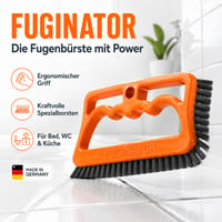 Perie pentru rosturi Fuginator - pentru curățarea rosturilor dintre plăcile de faianță și gresie din baie, toaletă și bucătărie - perie pentru curățarea suprafețelor de perete și pardoseală 2