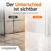 Perie pentru rosturi Fuginator - pentru curățarea rosturilor dintre plăcile de faianță și gresie din baie, toaletă și bucătărie - perie pentru curățarea suprafețelor de perete și pardoseală 3