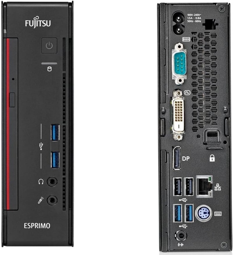 Fujitsu Esprimo Q556 Mini PC Intel Core i5-6500T 16GB RAM 128GB SSD Windows 11 Pro