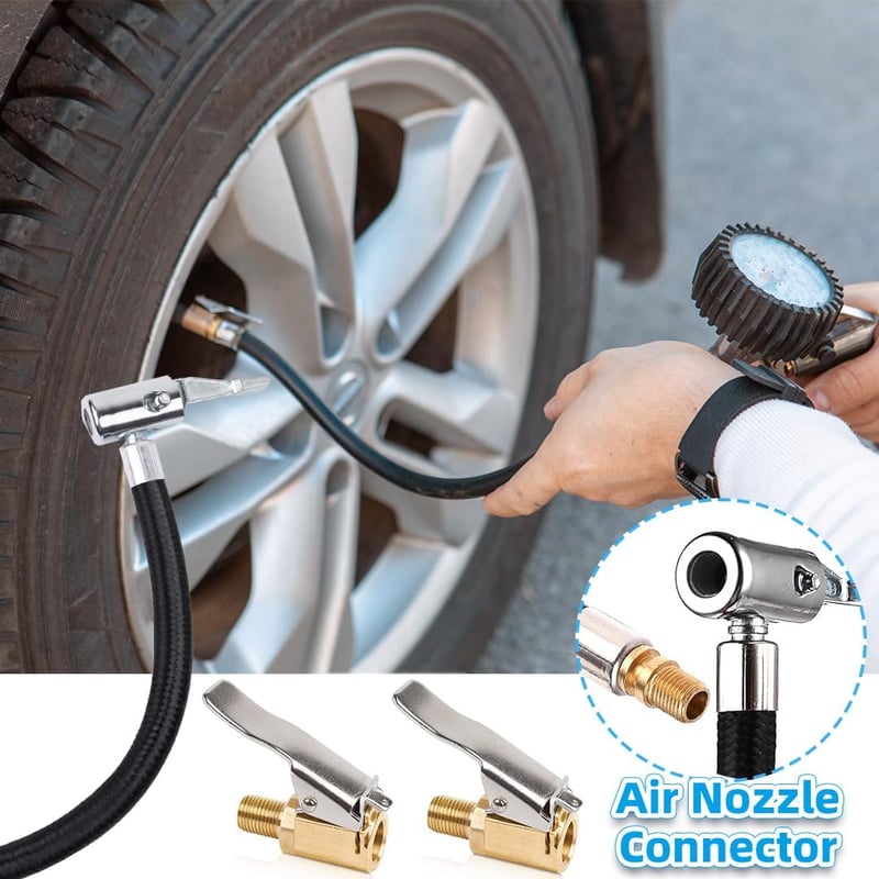 FUKPO Szelep Hosszabbító Autó Pumpa Adapter Kompresszor Tömlő 24cm