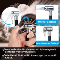 FUKPO Szelep Hosszabbító Autó Pumpa Adapter Kompresszor Tömlő 24cm 5
