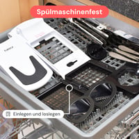 Fullstar PRO 4-v-1 krájač zeleniny a špiralizér - krájač cibule, kockovač na zemiaky, uhorky, ovocie, biely, kuchynský pomocník 7
