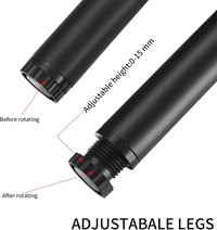 Fulushouxi 4 db fém bútor láb 20 cm állítható kanapé asztal szék támaszláb 3